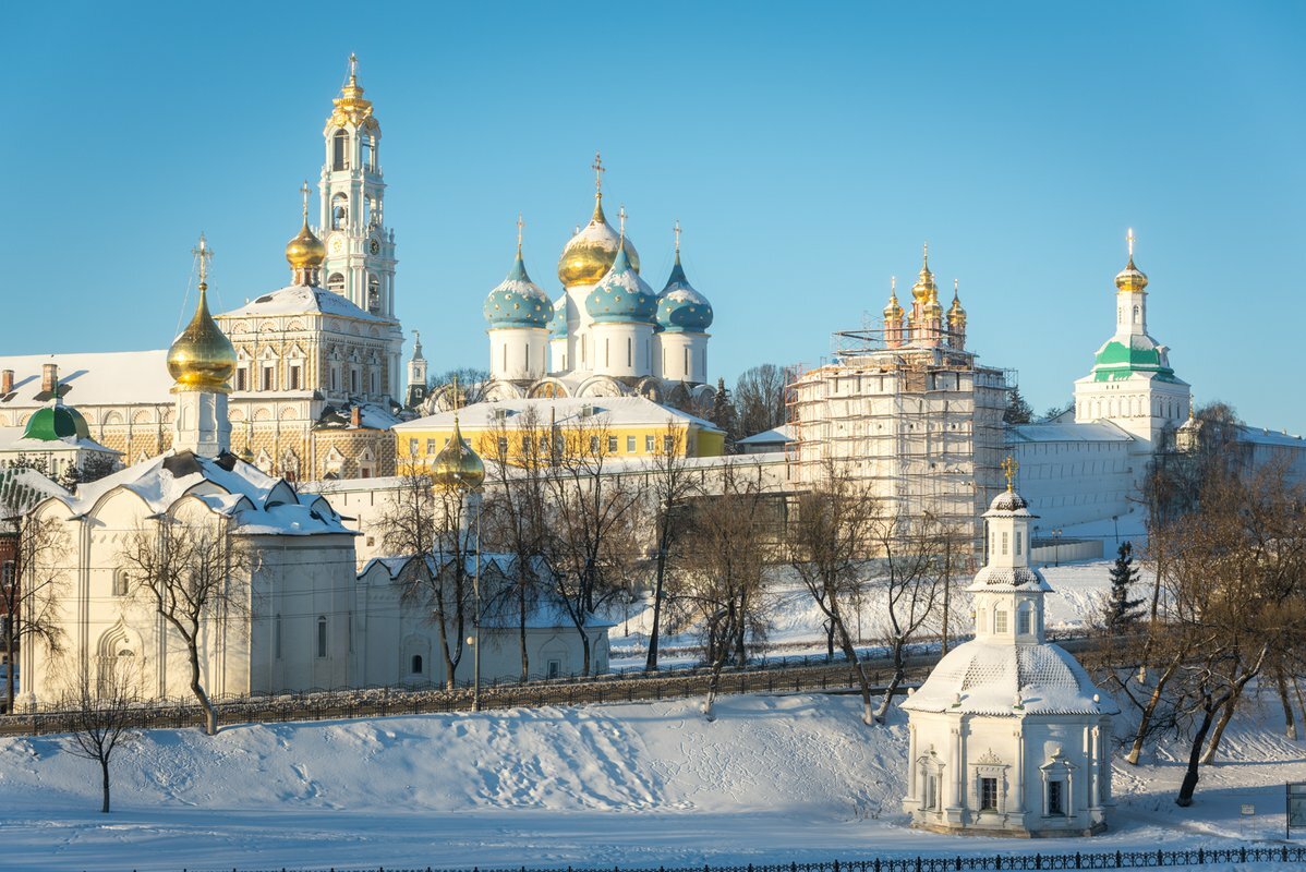 <span style="font-weight: bold;">18.01.2026 Крещенский Сочельник. Свято-Троицкая Сергиева Лавра. Источник - Гремячий ключ. </span>